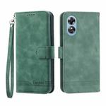 For OPPO A1 Pro Dierfeng Dream Line Leather Phone Case(Green)