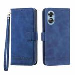 For OPPO A1 Pro Dierfeng Dream Line Leather Phone Case(Blue)