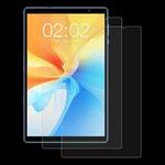 For Teclast P25T 2pcs 0.3mm 9H Explosion-proof Tempered Tablet Glass Film
