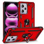For Xiaomi Redmi Note 12 Pro 5G Shockproof TPU + PC Phone Case with Holder(Red)
