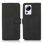 For Xiaomi 13 Lite / Civi 2 KHAZNEH Matte Texture Leather Phone Case(Black)