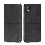 For Kyocera Digno BX2-Digno SX2-A101KC Cow Texture Magnetic Horizontal Flip Leather Phone Case(Black)