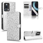 For Xiaomi 13 Lite / Civi 2 / 12 Lite NE Honeycomb Dot Texture Leather Phone Case(Silver)