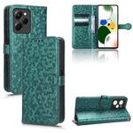 For Xiaomi Redmi Note 12 Pro Speed / Xiaomi Poco X5 Pro 5G Honeycomb Dot Texture Leather Phone Case(Green)