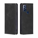 For Motorola Moto G Play 2023 Skin Feel Magnetic Horizontal Flip Leather Phone Case(Black)