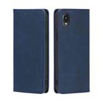 For Kyocera Digno BX2-Digno SX2-A101KC Skin Feel Magnetic Horizontal Flip Leather Phone Case(Blue)