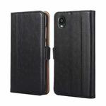 For Kyocera Digno BX2-Digno SX2-A101KC Ostrich Texture Horizontal Flip Leather Phone Case(Black)