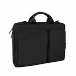 ST11 Polyester Thickened Laptop Bag, Size:14.1-15.4 inch(Black)