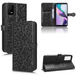 For TCL Ion X Honeycomb Dot Texture Leather Phone Case(Black)