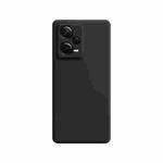 For Xiaomi Redmi Note 12 5G Global Imitation Liquid Silicone Phone Case(Black)