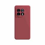 For OnePlus 11 Imitation Liquid Silicone Phone Case(Red)