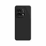 For OnePlus 11 Imitation Liquid Silicone Phone Case(Black)
