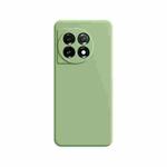 For OnePlus 11 Imitation Liquid Silicone Phone Case(Matcha Green)