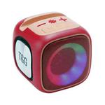 T&G TG359 Portable Outdoor LED Wireless Bluetooth Speaker(Red)