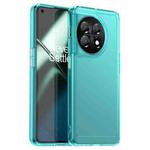 For OnePlus 11 Candy Series TPU Phone Case(Transparent Blue)