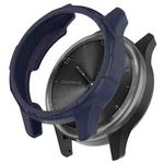 For Garmin Vivomove Trend Armor Hollow Watch Protective Case(Midnight Blue)