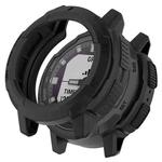 For Garmin Instinct Crossover Armor Hollow Watch Protective Case(Black)