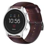For Fossil Men Gen 4 Explorist HR Oil Wax Genuine Leather Watch Band(Red Brown)