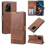 For Xiaomi Poco X5 Pro Classic Wallet Flip Leather Phone Case(Brown)