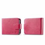 For Samsung Galaxy Z Flip5 5G LC.IMEEKE Calf Texture Leather Phone Case(Red)