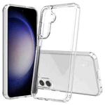 For Samsung Galaxy S23 FE 5G Scratchproof Acrylic TPU Phone Case(Transparent)