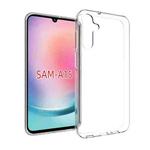 For Samsung Galaxy A15 Waterproof Texture TPU Phone Case(Transparent)