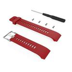 For Garmin Forerunner 30 / 35 Silicone Watch Band(Red)