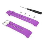 For Garmin Forerunner 30 / 35 Silicone Watch Band(Purple)