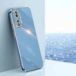 For vivo Y100 XINLI Straight Edge 6D Electroplate TPU Phone Case(Celestial Blue)