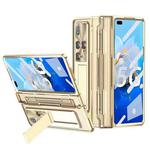 For Huawei Mate X2 Phantom Series Integrated Folding Phone Case(Champagne Gold)