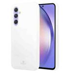 For Samsung Galaxy A54 5G GOOSPERY PEARL JELLY Shockproof TPU Phone Case(White)