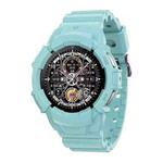 For Samsung Galaxy Watch5 40mm Silicone Sport Solid Color Watch Band(Cyan)