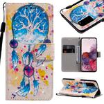 For Galaxy S20 3D Painting Horizontal Flip Leather Case with Holder & Card Slot & Lanyard(Wind Chimes)