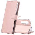 For Samsung Galaxy A54 5G GOOSPERY BLUE MOON Crazy Horse Texture Leather Phone Case(Pink)