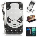 For Nokia 1.3 3D Colored Drawing Horizontal Flip Leather Case with Holder & Card Slot & Wallet & Lanyard(Angry Bear)