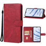 For vivo iQOO Z7x Leather Phone Case(Red)