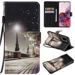 For Galaxy S20 Painting Horizontal Flip Leather Case with Holder & Card Slot & Lanyard(Cityscape)