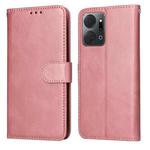 For Honor X7a Classic Calf Texture Flip Leather Phone Case(Rose Gold)