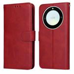 For Honor X9a/X40 5G/Magic5 Lite Classic Calf Texture Flip Leather Phone Case(Red)
