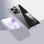 For OnePlus Ace 2V Armor Clear TPU Hard PC Phone Case(Clear)
