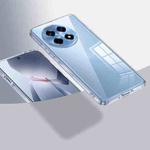 For OnePlus Ace 5 Armor Clear TPU Hard PC Phone Case(Clear)