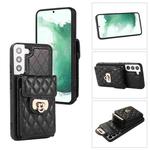 For Samsung Galaxy S22 5G Card Slot Leather Phone Case(Black)