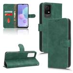 For TCL 408 Skin Feel Magnetic Flip Leather Phone Case(Green)