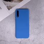 For Huawei Enjoy 10s Shockproof Frosted TPU Protective Case(Light Blue)