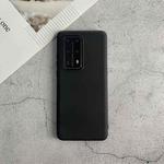 For Huawei P40  Pro+ Shockproof Frosted TPU Protective Case(Black)