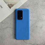 For Huawei P40  Pro+ Shockproof Frosted TPU Protective Case(Light Blue)