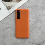 For Huawei Nova 7 Pro Shockproof Frosted TPU Protective Case(Orange)