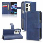 For OPPO Find N2 Lambskin Leather Phone Case(Blue)