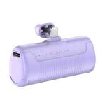 KUULAA KL-YD47 4500mAh 8 Pin Interface Mini Power Bank(Purple)