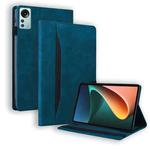 For Xiaomi Pad 5 Pro 12.4 inch Business Shockproof Horizontal Flip Leather Tablet Case(Blue)